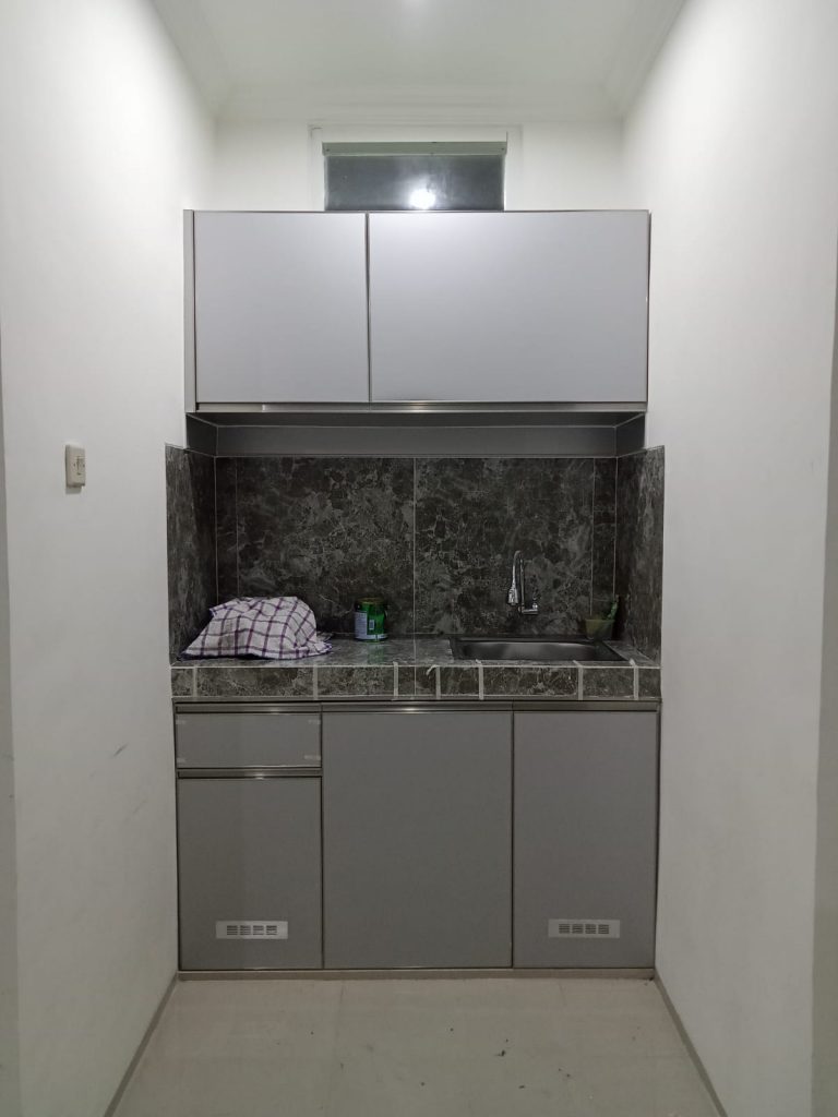 pasang kitchen set aluminium 2022 jogja sleman bantul perum gejayan asri