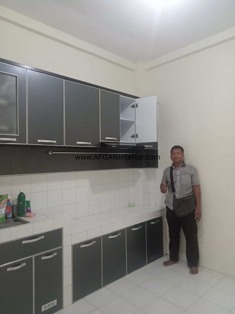 Kitchen Set Aluminium di Perum Candi Indah Sleman 2023