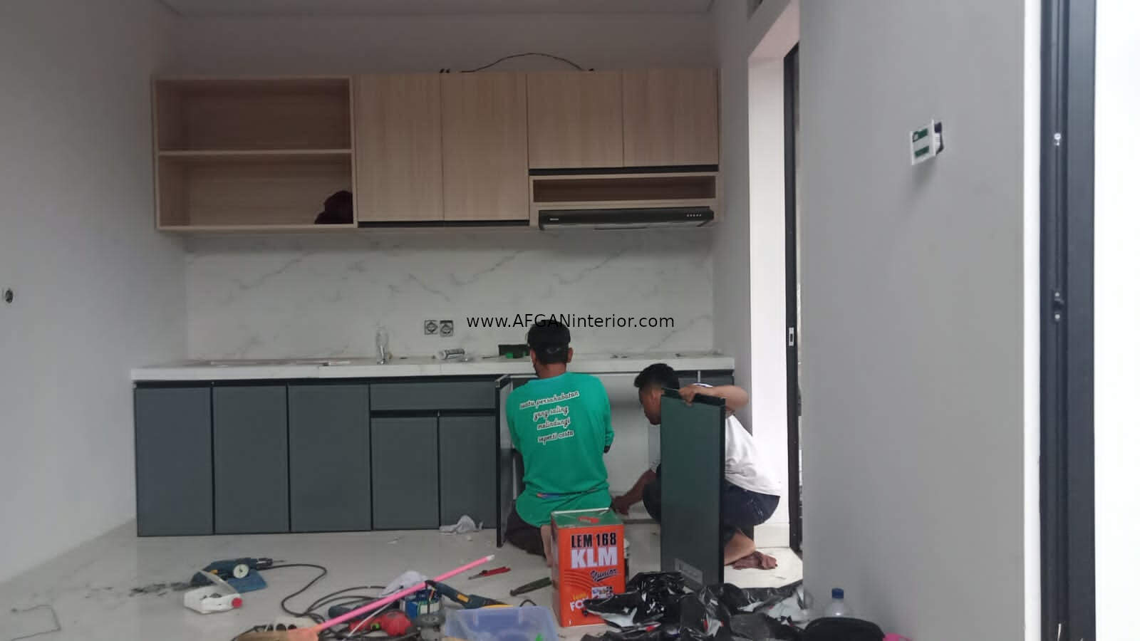 Kitchen Set Under Ceramic by AFGAN interior