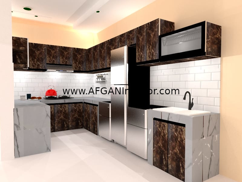 Jasa Pasang Cabinet Dapur Under Ceramic Berbah Sleman