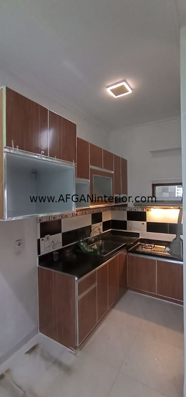 Pasang Cabinet Dapur Metal ACP Pondok Permai Tamantirto