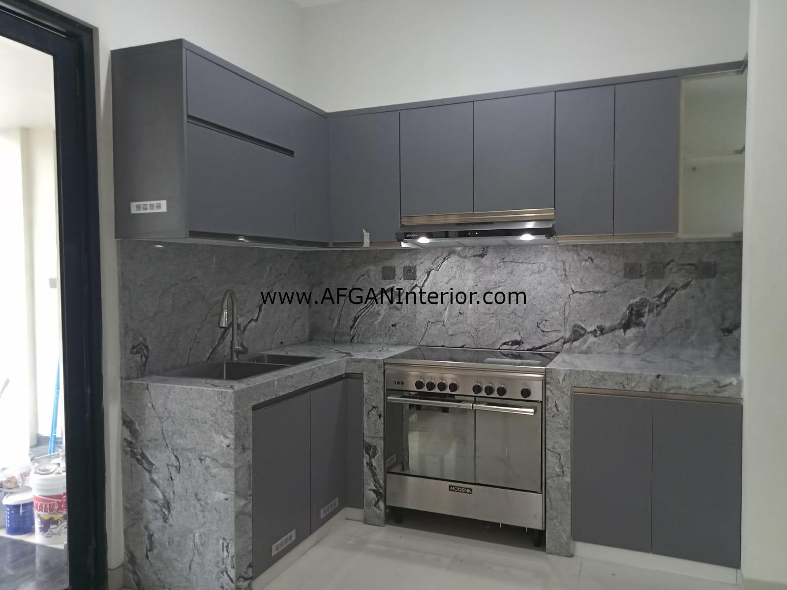 Pasang Lemari Dapur ACP di Gabusan Bantul
